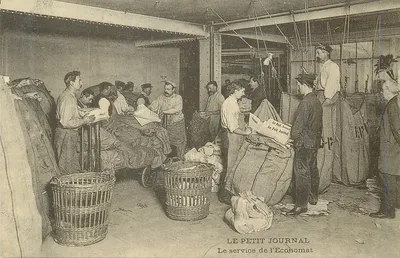 O serviço do Economat — Le Petit Journal