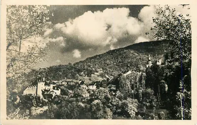 Bilhete postal moderno Conflans Castelo Emmanuel
