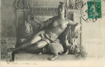 LYON — A Saône — LL.
