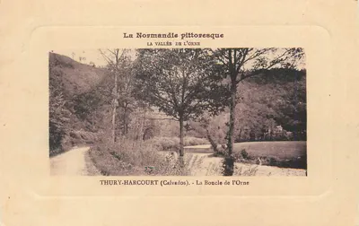 Thury-Harcourt (Calvados) — A Curva do Orne — A Normandia pitoresca