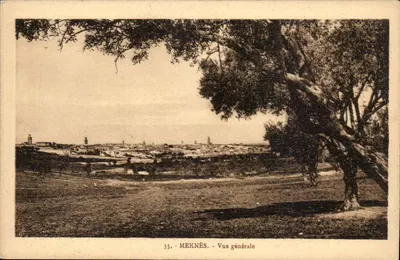 Meknès - Vista geral — 35. Meknès. Vista geral