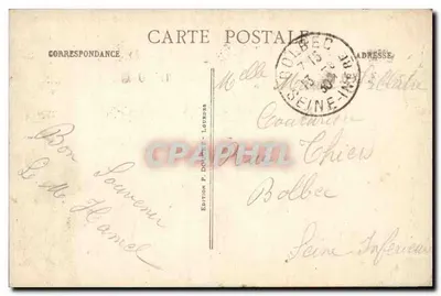 Lourdes - La Basilica e il Monumento Interaulé — Edizione P. D. — Verso