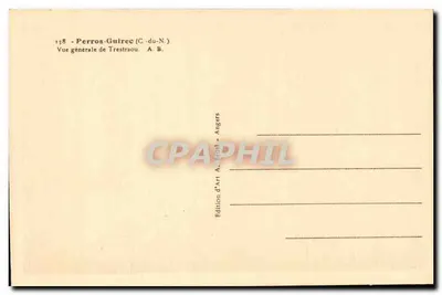 Perros-Guirec (C.-du-N.) — General view — Art Edition A. Bras, Angers — Back