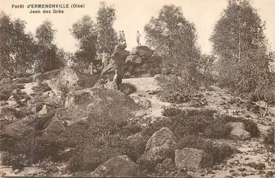 Floresta de ERMONVILLE (Oise) — Jean des Grès — Editor: L. H. Paris