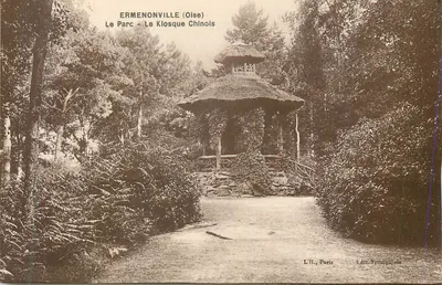 Ermenonville (Olsé) — O Parque - O Klosque Chinês — L'H., Paris, dit Tribouillons