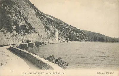 Lago do Bourget — As Margens do Lago — Collections ND Phot