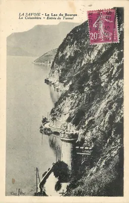 A Savóia - O Lago do Bourge - A Colombière - Entrada do Túnel