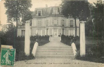 Bilhete postal antigo Chaville La Nouvelle Mainie
