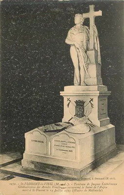 St-Florent-le-Vieil — Túmulo de Jacques Cathelineau — obra de Molknecht