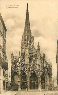 Église Saint-Maclou — Rouen — C.V. - 442