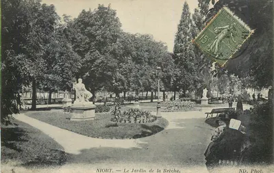 Niort — O Jardim da Brèche — ND. Fot.