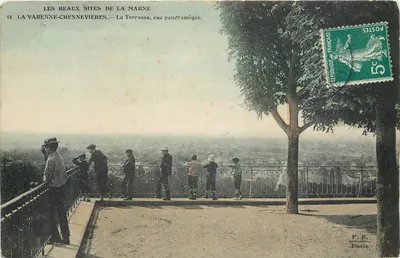 La Varenne-Chenneviers — A Terrasse, vista panorâmica — F.F. Paris, n°48