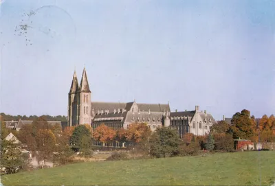 Abadia de Maredsous — vista geral — editor não identificado