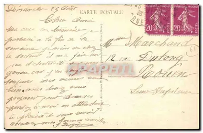Bagnolles-de-l'Orne - The Church of the Sacred Heart — publisher: Minios Artisques — Back