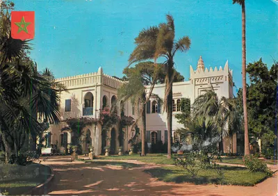 Vila em Marrakech — Marrocos — editor não identificado