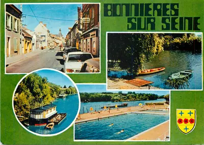 Bonnieres-sur-Seine — vista panorâmica — editor Carrilès