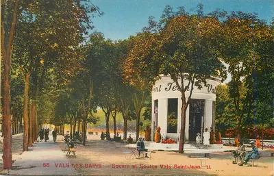 Vais-les-Bains — Square e Source Saint-Jean — editor LL, n° 56