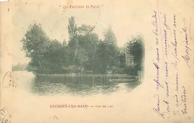 Enghien-les-Bains — Vista do lago — F. A. 2557