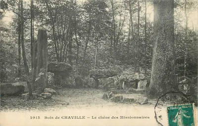 Bois de CHAVILLE — O carvalho dos Missionários — Editor E. 147