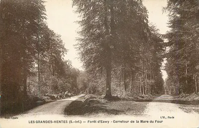 Les Grandes-Ventes (Sul) — Floresta de Eawy — Cruzeiro da Lagoa do Forno — Édit. Conte