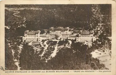 Mont dos Pássaros — Vista geral — Sociedade Francesa de Socorro aos Feridos Militares