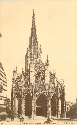 Rouen — L'Église Saint-Maclou — ND. Phot.