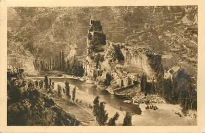Castelo da Roche — vista panorâmica — editor não identificado
