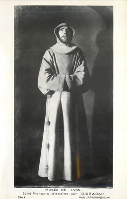 Święty Franciszek z Asyżu — Muzeum w Lyonie — Foto J. Camponagara