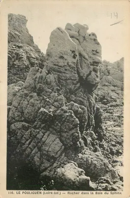 Le Pouliguen (Loire-Inf.) — Rocher na Bale do Esfinge — n° 116