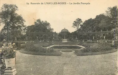 Roserai de L'HAY-LES-ROSES - O Jardim Francês — O Jardim Francês