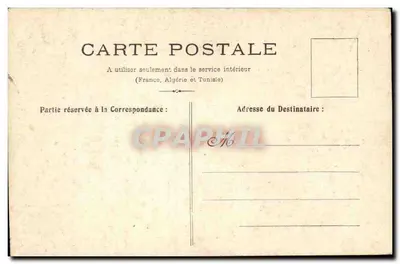 Paris - The Lion of Belfort — publisher S. Raphael & Quinquina — Back