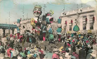Festa da Fada das Flores — Carnaval de Nice — Editor: C. B. & Cie, n° 347