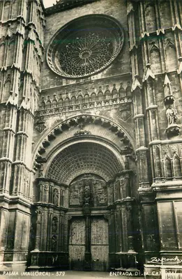 Palma (Mallorca) — Entrada da Catedral — Zarzouk, n° 579