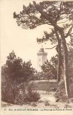 Env. de SOULAC-SUR-MER — O Farol da Ponta de Grave — LL, n° 37