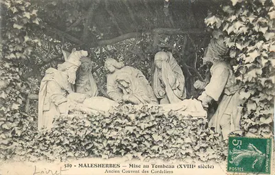 Malesherbes — Mise au Tombeau (século XVIII) — Antigo Convento dos Cordeliers