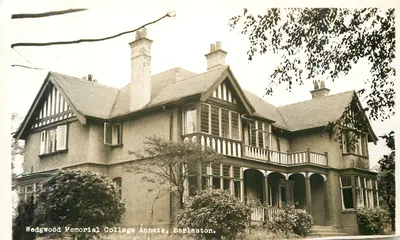 Anexo do Wedgwood Memorial College, Barlaston — vista do edifício