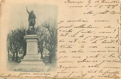 Nantua - Estátua de Baudin — editor desconhecido, número de série não visível