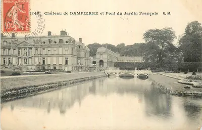 Castelo de DAMPIERRE e Ponte do Jardim Francês — E.M. — n° 2248