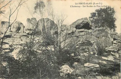 La Ferté-Alais (S.-et-O.) — L'Ardennay - As Rochas do Plan incliné