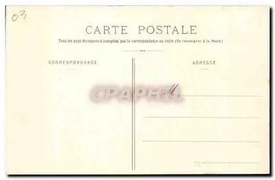 Vichy - Margens do Allier — L. R. Vichy — Verso