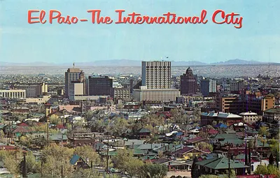 El Paso — A Cidade Internacional — vista panorâmica urbana