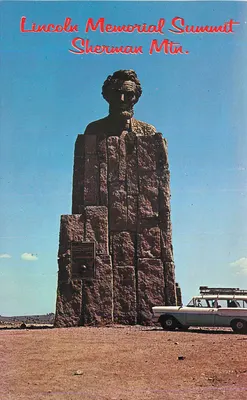 Cume do Memorial de Lincoln — Sherman Mtn. — editor não visível