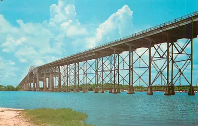 Ponte do Estado da Flórida — vista panorâmica — editor não identificado