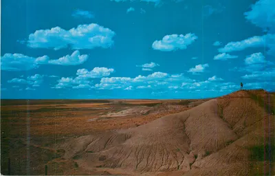 Dunas de areia — paisagem desértica — editor não identificável