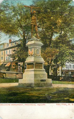 Pamiątkowy pomnik żołnierza, Provincial Square — Halifax, N.S.