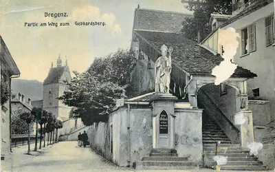 Bregenz — Parte am Weg zum Gebhardsberg — editor desconhecido