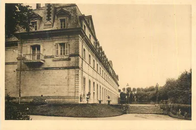 Castelo de la Bourdaisière — vista da fachada — editor não identificado