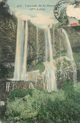 Cachoeira da Beaume — Hte-Loire — editor desconhecido, n° 437