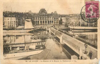 Le Havre - A Bolsa e o Bassin do Comércio — LL