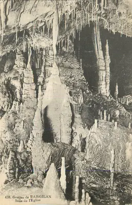 Grutas de DARGILAN — Sala da Igreja — Editor não identificado, n° de série 438